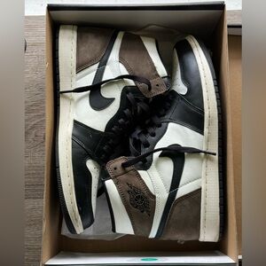 Size 10 - Jordan 1 Retro OG High Dark Mocha